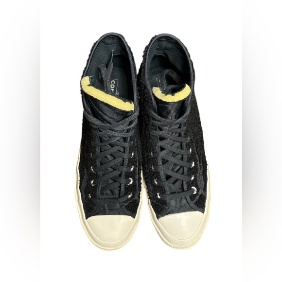 Converse Chuck 70 Varsity Hi Sherpa High-Top Sneakers,Black,Size M8.5,W10.5 - Picture 7 of 9